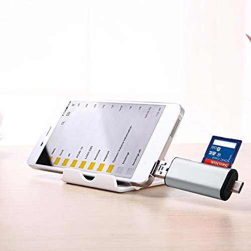 PUMPKIN 3.1 USB Type C TF/SD Kartenleser Kartenlesegerät für MacBook, Chromebook Pixel, Nexus 5X, Nexus 6P, Nokia N1 Tablet, One-plus 2, usw. - 5