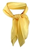 pañuelo amarillo significado Pañuelo para el cuello de la gasa de alta calidad, cómodo de llevar, calidad suave suave.