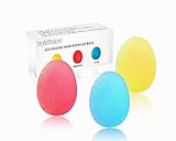 Hand Squeeze Stress Balls Set with Carry Bag- 3 Resistance, Finger Wrist Arthritis Therapy Exercise Ball Helps to Grip Strengthen