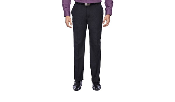 formal black trousers with loop