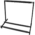 OVARIA Gun Display Rack Holder, Versatile Hunting Gun Storage Organising Stand, Holds 5 Firearms, Easy Transport and Storage, Suitbale for Shooting & Hunting Range