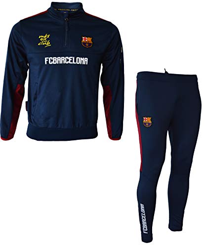 Fc Barcelone Survêtement Training fit Barca - Collection Officielle Taille Enfant garçon