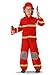 Produktbild Kinder-Kosüm Feuerwehr-mann Kostüm Gr. S 3-5 Jahre Feuerwehr-Kostüm 3-tlg. Feuerwehr-Uniform Hose Jacke Fasching-Kostüm Karneval-Verkleidung
