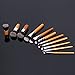Makeup Brush Set, Tinabless Perfessional 11pcs Makeup Brushes Bamboo Handle Brush Concealer Loose Face Powder Foundation Blush Lip Eye Shadow Brushes Beauty Cosmetic Tool with Eyebrow Brush and Storage Bag
