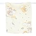 1x - Printed 100% Cotton Muslin Square Cloth 70x80 Baby Reusable Bibs / Nappy / Wipes (Pattern 3)