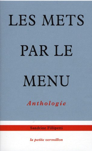 couverture de : Les mets par le menu