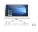 sobremesa ordenador pc portatil Procesador AMD A4-9125 HP 20 -c405ns - All in One - Ordenador de sobremesa 19.5\" FullHD (AMD A4-9125, 4GB RAM, 1TB HDD, AMD Radeon R3, Windows 10), color blanco con teclado QWERTY Español y ratón