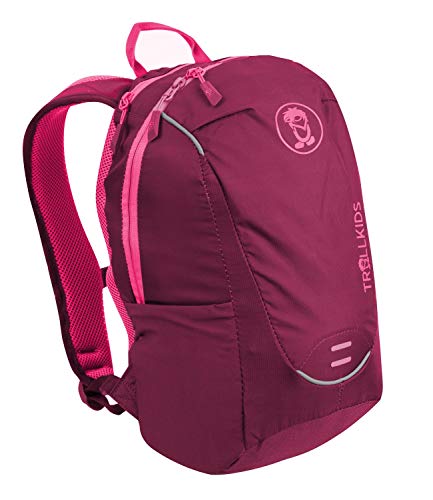 Preisvergleich Produktbild Trollkids Kinder Kjerag Rucksack, Dunkelrosa / Rubinrot, Größe S (10L)