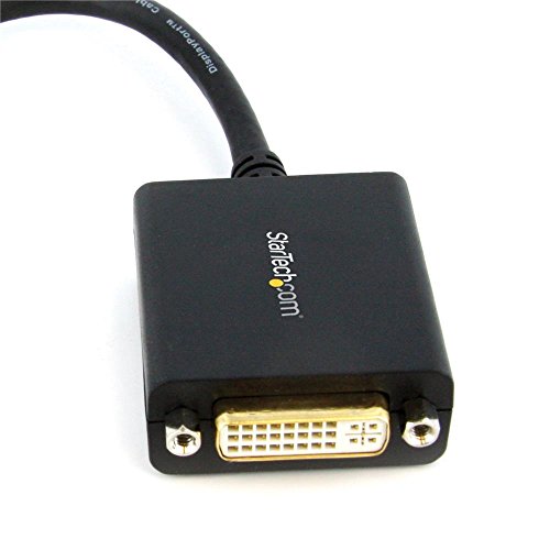 StarTech.com DisplayPort auf DVI Adapter – DP (Stecker) zu DVI-I (Buchse) Video -Konverter – maximale Auflösung 1920×1200 - 2