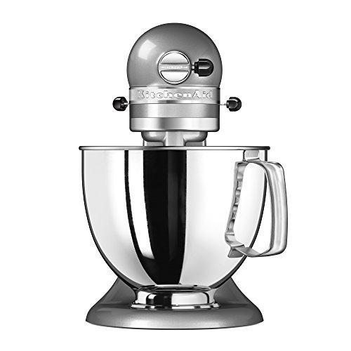 KitchenAid 5KSM125ECU, ARTISAN Küchenmaschine mit Grundausstattung, KONTUR-SILBER - 2