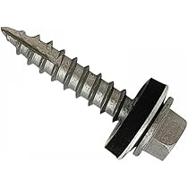 Vite Autoforante Con Alette Fissaggio Lamiere A Testa Esagonale Con Falsa Rondella Mm 4 2 X 32 - Foto 9