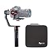 Produktbild FeiyuTech A2000 3-Achsen-Gimbal Stabilisator für DSLR-Kamera/spiegellose Kamera, kompatibel mit Nikon/Sony/Canon Serie Kameras, 2 kg Nutzlast, automatische Shooting, mit Tragetasche