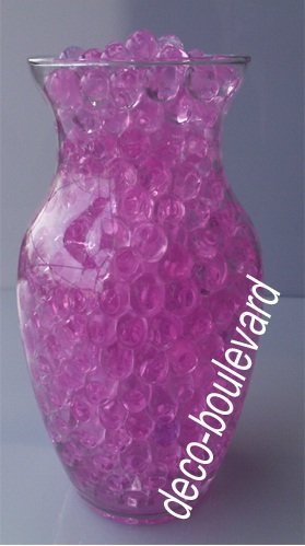 25 Tüten * ROSA * einfarbige Wasserperlen (MEDIUM 0,8-1,4 cm) von Deco-Boulevard – Ideale Sommerdeko, Winterdeko, Weihnachtsdeko und zu jedem Anlass! Dekoration zu Weihnachten, Blumen, Kerzen, Teelichter; Nutzbar als Eventdeko, Partydeko, Hochzeiten, Cocktailpartys, Events und Veranstaltungen. Auch bekannt als Wassermurmel, Gelperlen, Gelmurmel, Hydroperlen, Hydrogel, Aqua Pearls, Aquaperlen, Aqualinos, Ready Aqualinos - 2