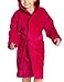 Produktbild Vossen Mädchen Bademantel Texiel, Einfarbig, Gr. 128, Rot (cranberry)