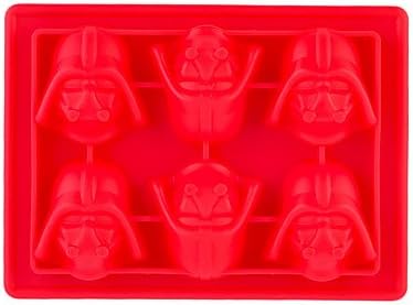 MEIYO 1Pc Silicone Star Wars Darth Vader Shape Ice Cube Tray Mold Cookies Chocolate Soap Baking Kitchen Tool
