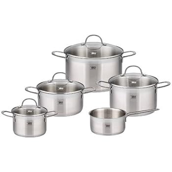 ELO 90516 Topfset Platin 5 - teilig: Amazon.de: Küche