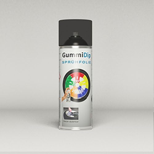 Rubber Spray Film DIP 61090008 Liquid Rubber Spray, 400 ml, Smoke