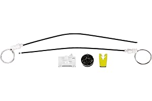 Bossmobil compatible con Clio 2 ll (BB0/1/2_, CB0/1/2_), Kasten (SB0/1/2_), Delantero derecho, kit de reparación de elevalunas eléctricos