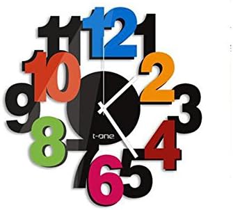 Dayweeky Simple Personality Quartz Clock Modern Creative Decoration Hanging Table Living Room Quiet Wall Clock decoration ( Color : Large )