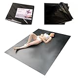 Inkontinenzlaken Unterlaken Matratzenauflage schwarz 200×230 cm Inkontinenzauflage Inkontinenz-Bettlaken auch für Kinder von eXODA - 7