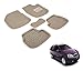 Auto Hub Premium 3D Car Mats For Tata Indigo Marina - Beige RS.899.00