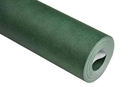 Hanmero Europa Schön Wohnen Wallpaper Stoffdruck Vliestapete 0,53*10m für Wohnzimmer Dunkelgrün - 4