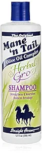 Straight Arrow Mane N Tail, Herbal Gro Shampoo, 12 Fl Oz (355 Ml)