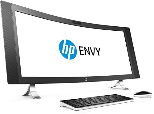 HP ENVY Curved 34-a090ng 86,3 cm (34 Zoll / QHD) All in One Desktop PC (Intel Core i7-6700T, 8GB RAM, 128GB SSD, 1TB HDD, NVIDIA GeForce GTX960A, Win 10 Home) weiß - 2
