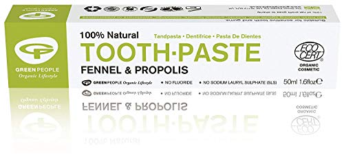 The Green People Company 50 ml Organic Fennel Toothpaste - 2-Pack