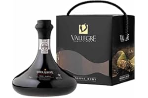 Thornton & France Ruby Port Decanter | Vista Alegre Glass Decanter in Gift Box | Gift for Him or Her