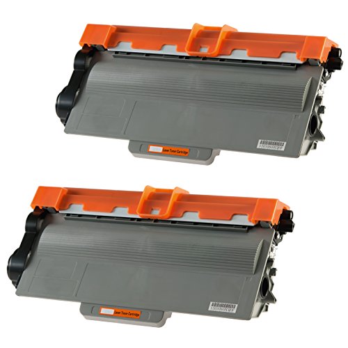 2x Ti-Sa Rebuilt Toner für Brother MFC 8510DN MFC 8510 DN TN3330 TN 3330 TN-3330 - BLACK - Leistung: ca. 9000 Seiten