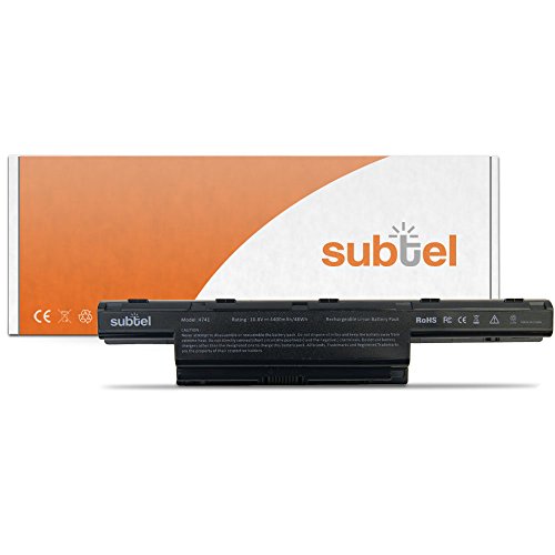 examen AS10D51 Batterie pour Packard Bell EasyNote LE / LM / LS / NM / NS / TK / TM / TS / TSX (4400mAh, 10.8V - 11.1V, noir) Lithium-Ion Batterie