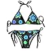 Produktbild Fun Life Art Flower Galaxy 3_6591 Damenmode Bikini Bademode Sexy Badeanzug Strand Schwimmen Anzug
