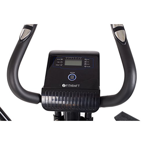 Fitkraft Tornado FTKTORMTOR Crosstrainer Ellipsentrainer mit Computer und Pulsmessung Schwarz - 4