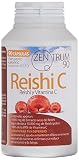 Reishi, reishi y vitamina C, 100% natural, 90 capsulas, ayuda a reducir el cansancio y la fatiga.