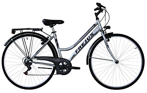 Frejus, City Bike Donna Women's, Argento, L