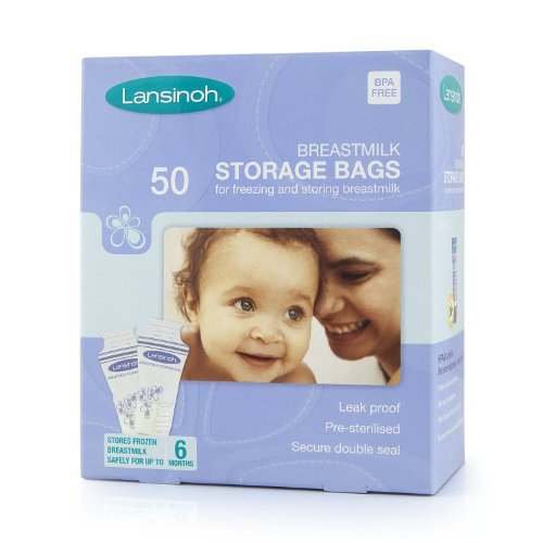 Lansinoh – Set of 50/100/150/200 for Breast Milk Storage Bags 2x50
