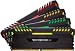 Produktbild Corsair Vengeance RGB 32GB (4 x 8GB) DDR4 3000MHz C15 XMP 2.0 Enthusiast RGB LED-Beleuchtung Speicherkit, schwarz