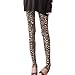 Maternity Adjustable Waistband Leopard Print Skinny Leggings