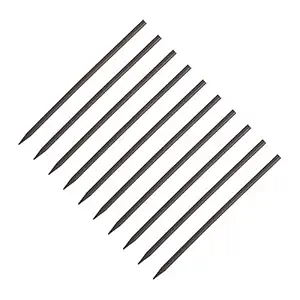 10 Pack Vintage Retro Handmade Ancient Chinese Japanese Black Coffee Wood Chopsticks Pencil Hair Pins Picks Wooden Carved Long Horn Fork Pen Hairpins Sticks Clips for Bun Chignon Hair Accessories Bulk