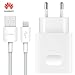 Produktbild Huawei Ladegerät Schnellladung 5V / 9V 2.0A HW-059200BHQ Passend für Huawei P9, Nexus 6P, Honor 8, P9 Plus, Honor Note 8, Ehre V8 mit USB Typ C Data Sync Ladekabel