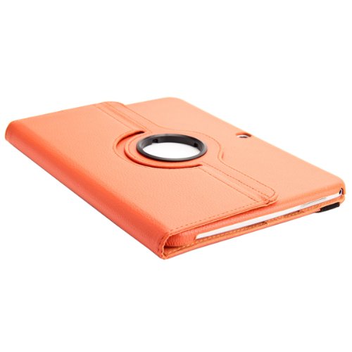 360   Tab3 10 1 Standtasche f  r SAMSUNG GALAXY TAB 3 10 1 P5200 P5210 P5220 H  lle Schutz Etui Tasche Cover  Orange 