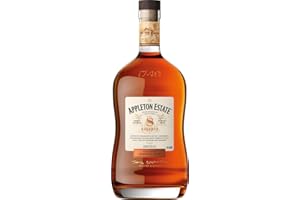 Appleton Estate 8 Year Old Reserve Finest Jamaica Rum 1L | 43% ABV | Rich and complex with notes of oak, fruit, and spice, perfect for sipping or mixing in premium cocktails