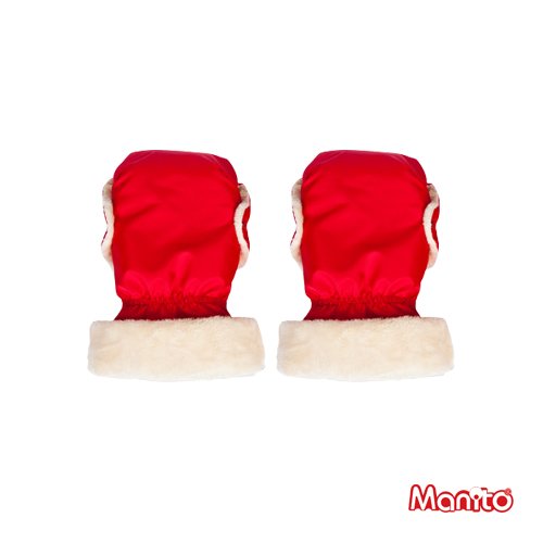 [Manito] Cozy Handmuff / Handmuff for Baby Stroller and Pushchair / Mom Carrier Hands Protective (Red)