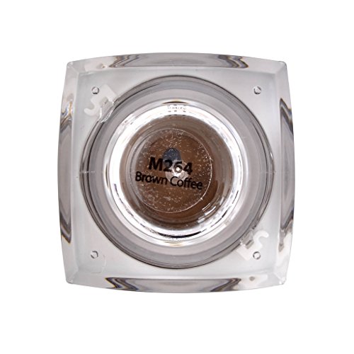 CHUSE M264 Paste Augenbrauen Pigment für Microblading Permanent Make-up Micro Pigment Kosmetische Farbe Braun Kaffee, bestanden DermaTest - 2