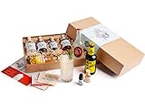 Hochwertiges Gin-Geschenkset für außergewöhnliche Cocktails zur Verkostung zuhause