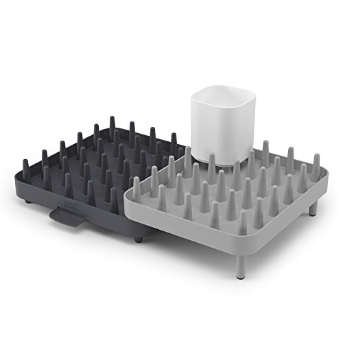 Joseph Joseph Anpassbares 3-teiliges Abtropfgestell, grau - 3