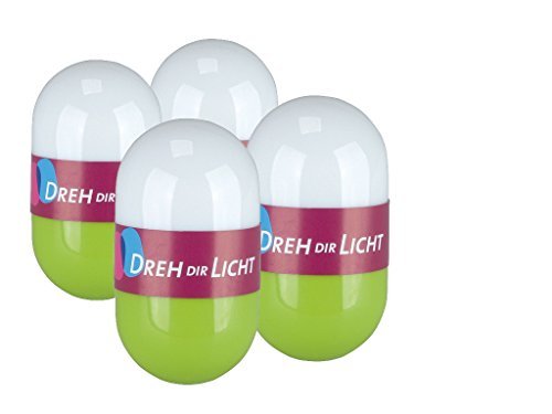 Preisvergleich Produktbild DREH DIR LICHT - 4er Set LED-Lichter Grün