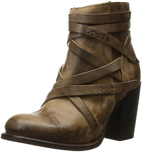 Freebird Women's Gem Ankle Bootie, Taupe, 7 M US