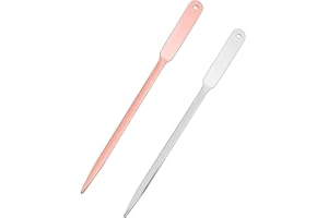 CWED 2 Stücke brieföffner klein,brieföffner edelstahl,Exquisite Verarbeitung, kompakt und tragbar, geeignet zum schnellen und einfachen Öffnen von versiegelten Dokumenten oder Umschlägen